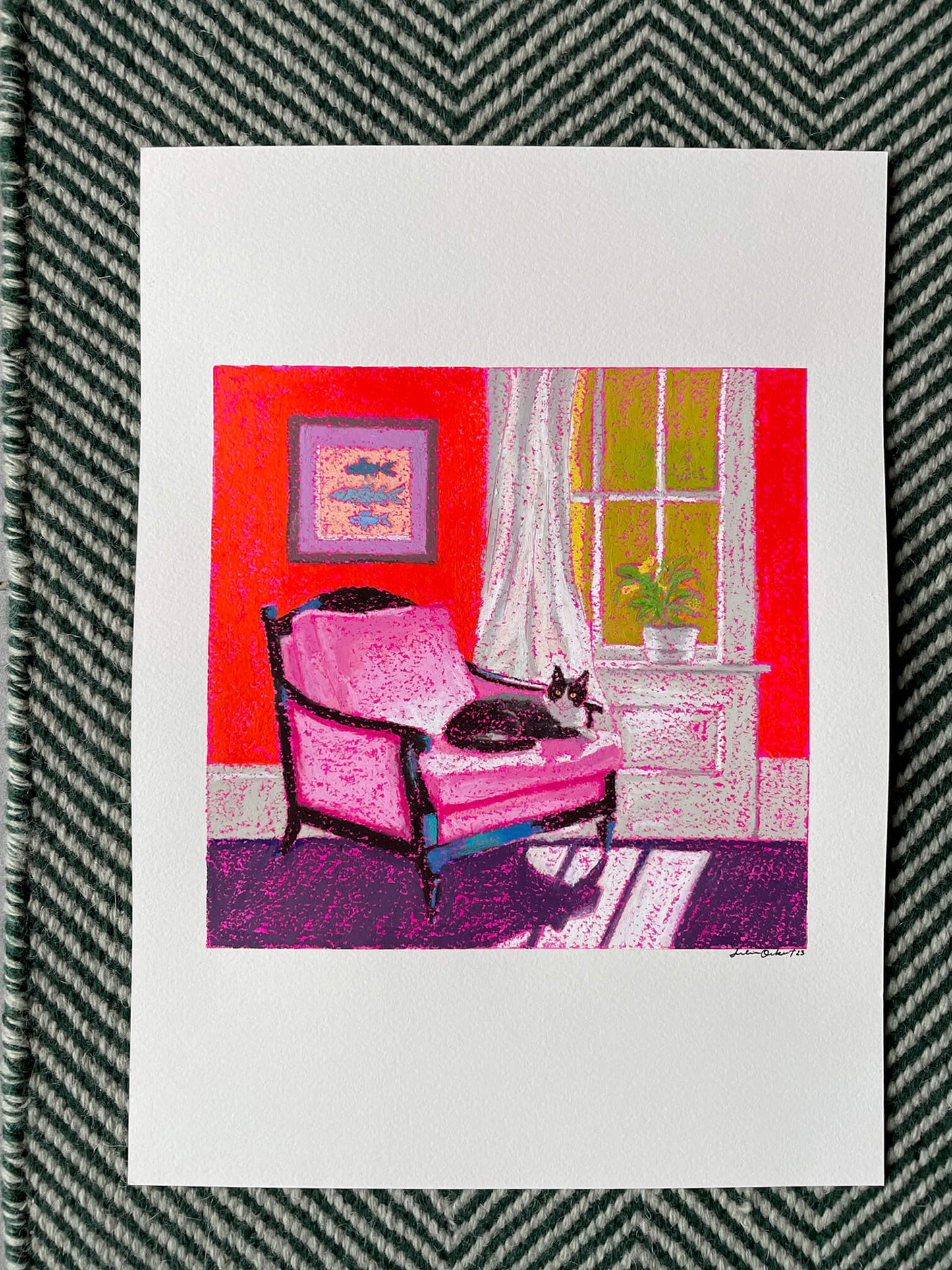 The Cat's Abode Original Artwork