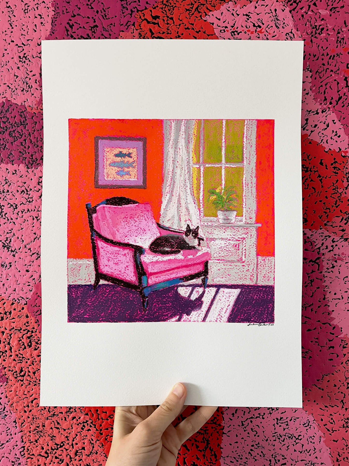 The Cat's Abode Original Artwork
