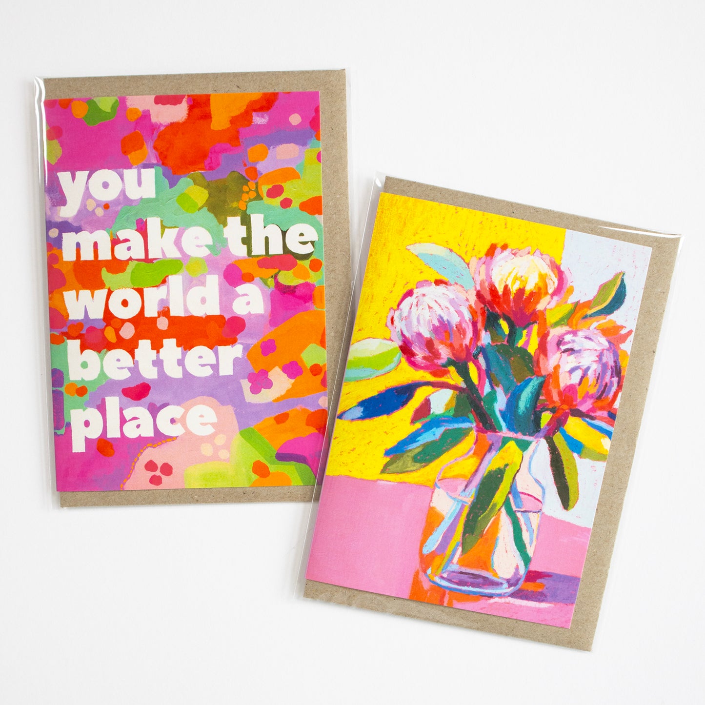 You Make The World A Better Place Greeting Card