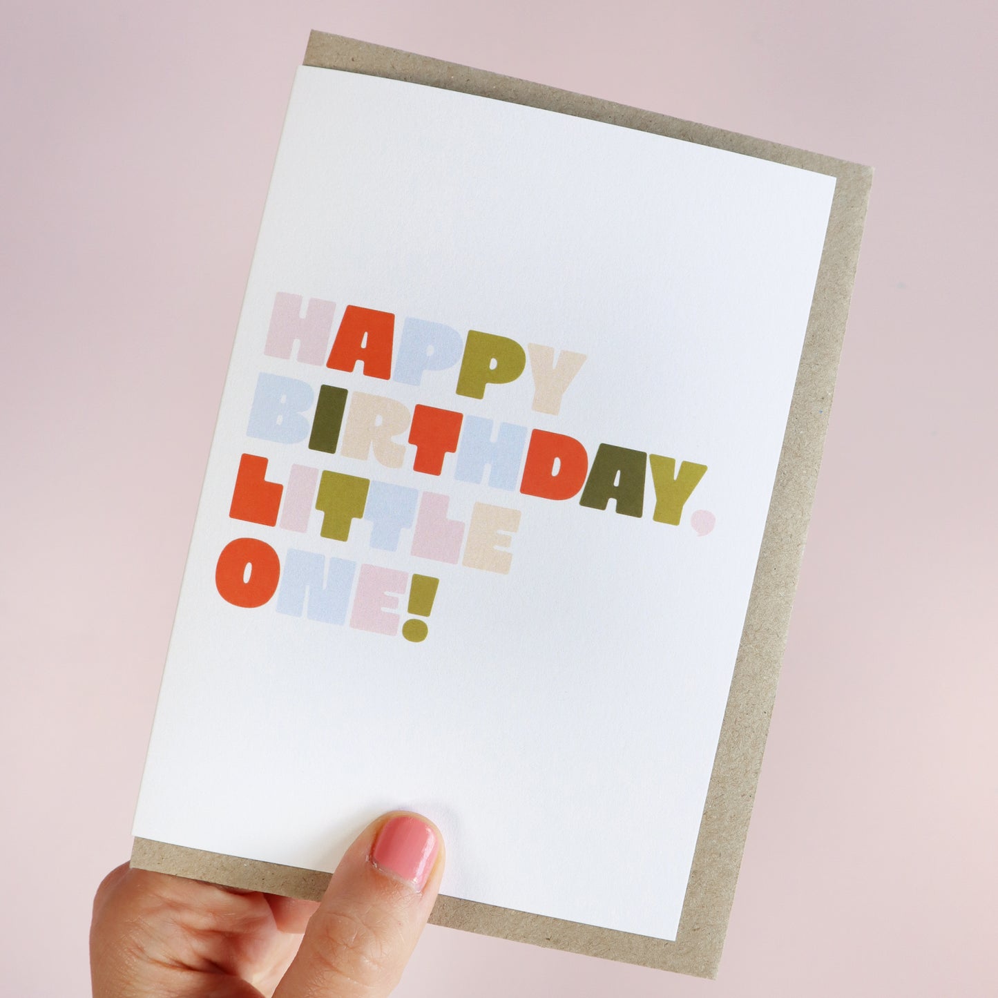 Happy Birthday, Little One Greeting Card