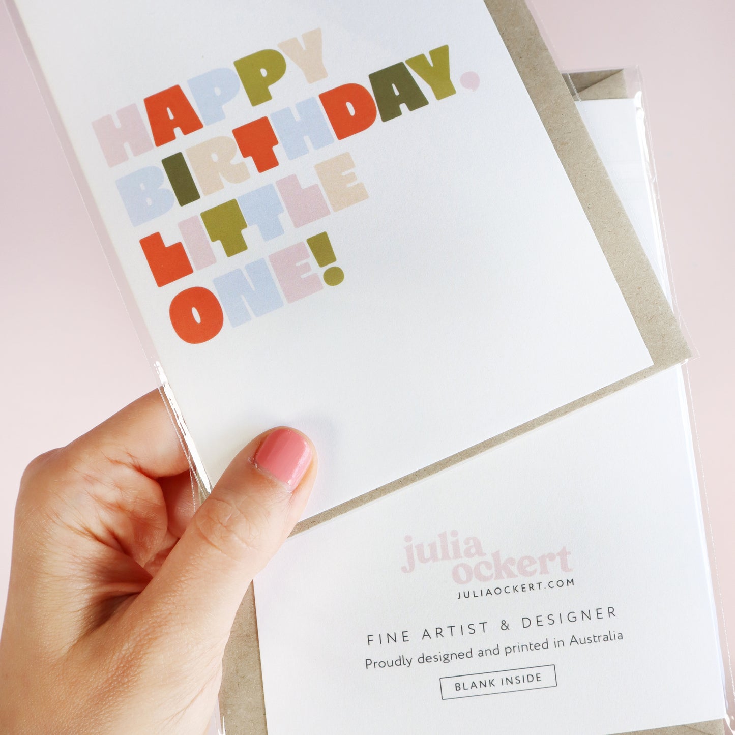 Happy Birthday, Little One Greeting Card