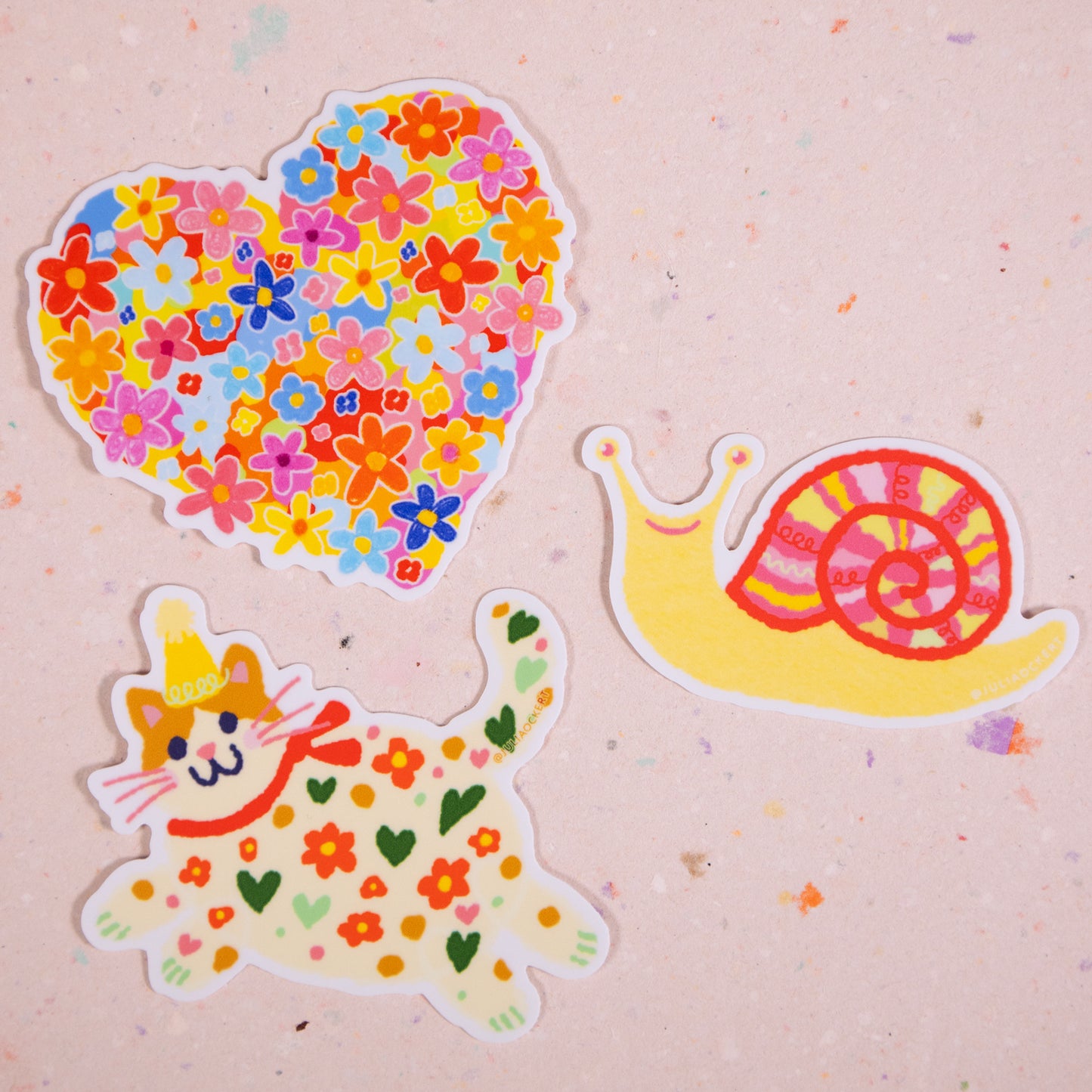 Smiley Snail Sticker