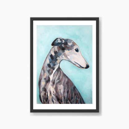Greyhound Portrait