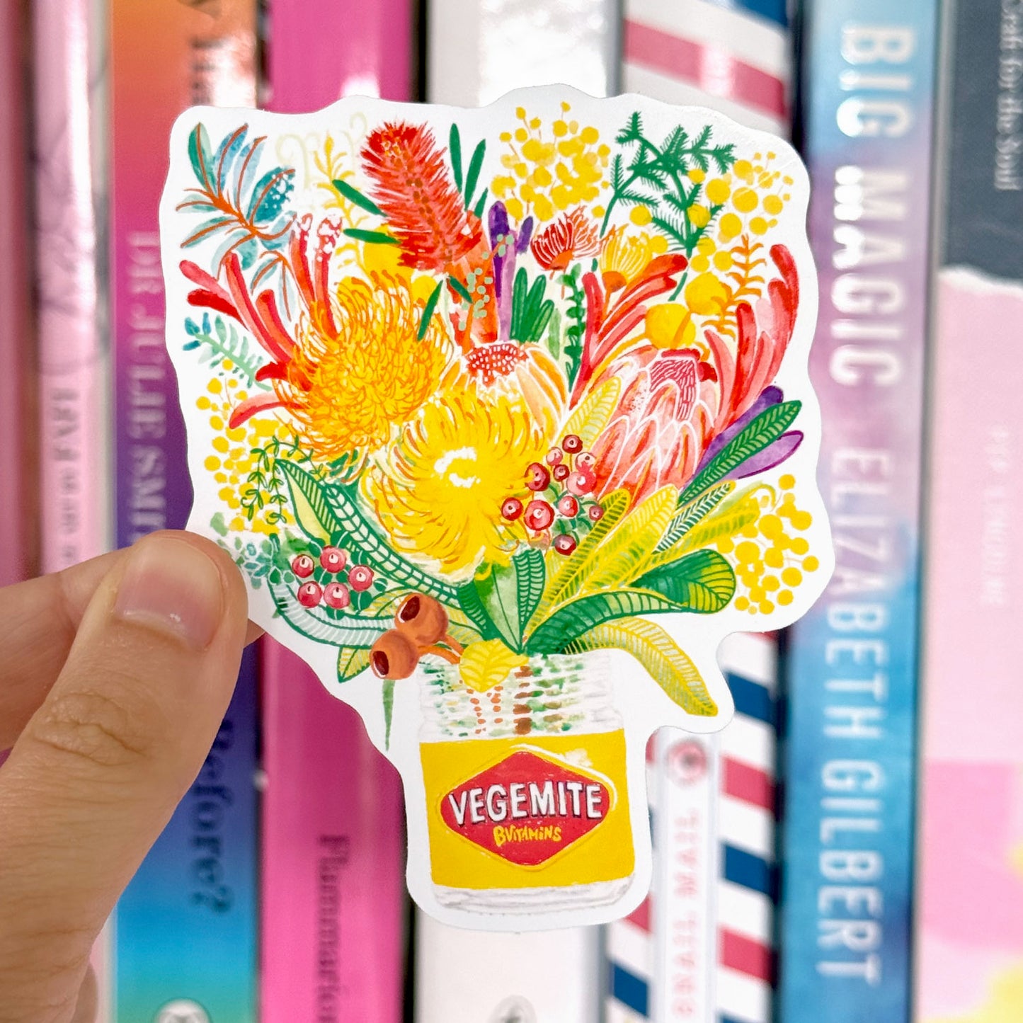 Vegemite Bouquet Vinyl Sticker