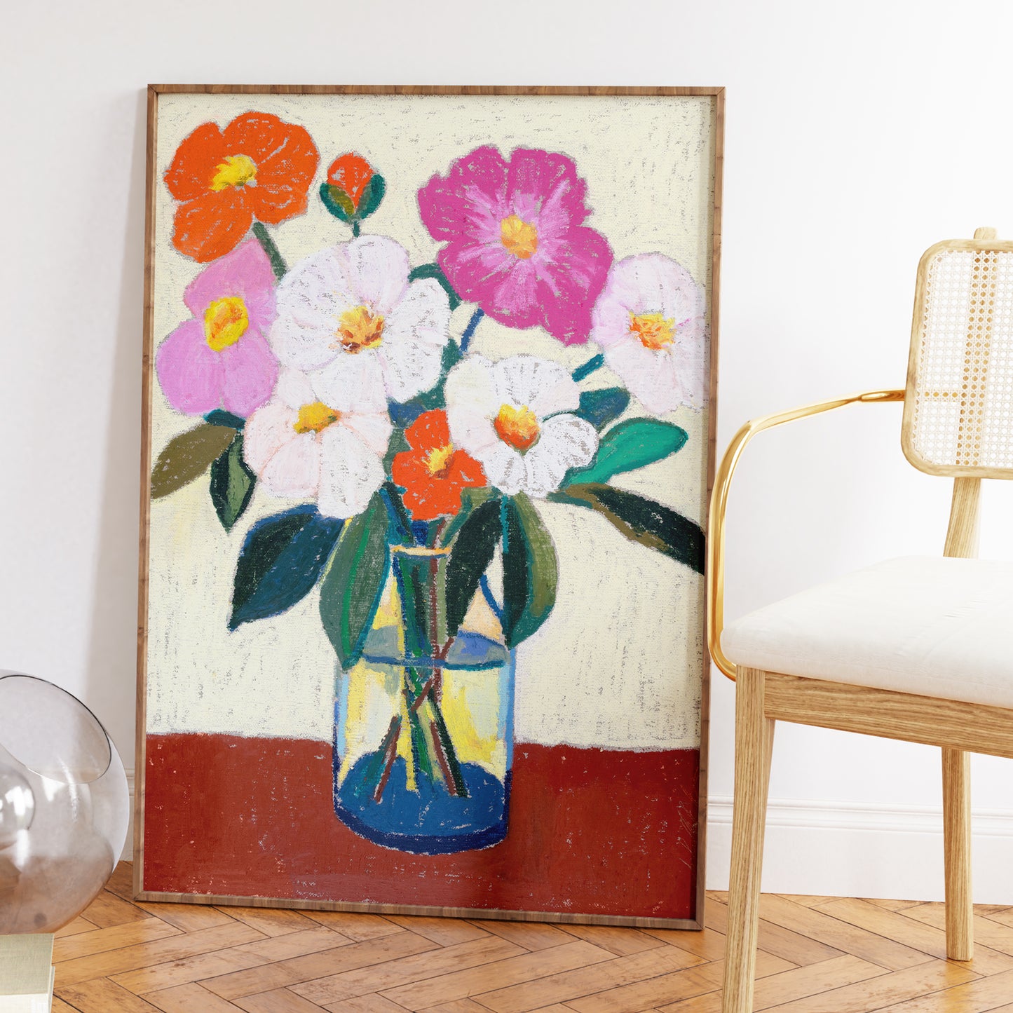 Gathered Garden Bouquet Print