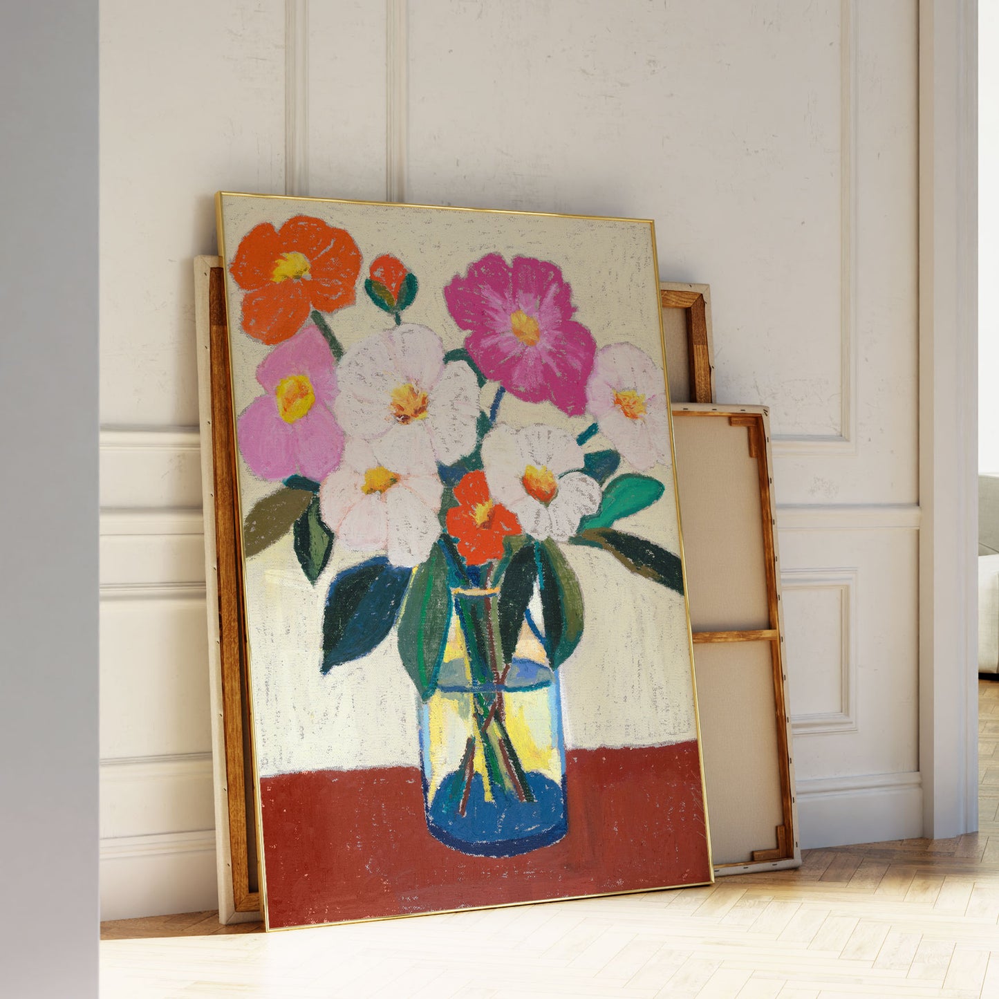 Gathered Garden Bouquet Print