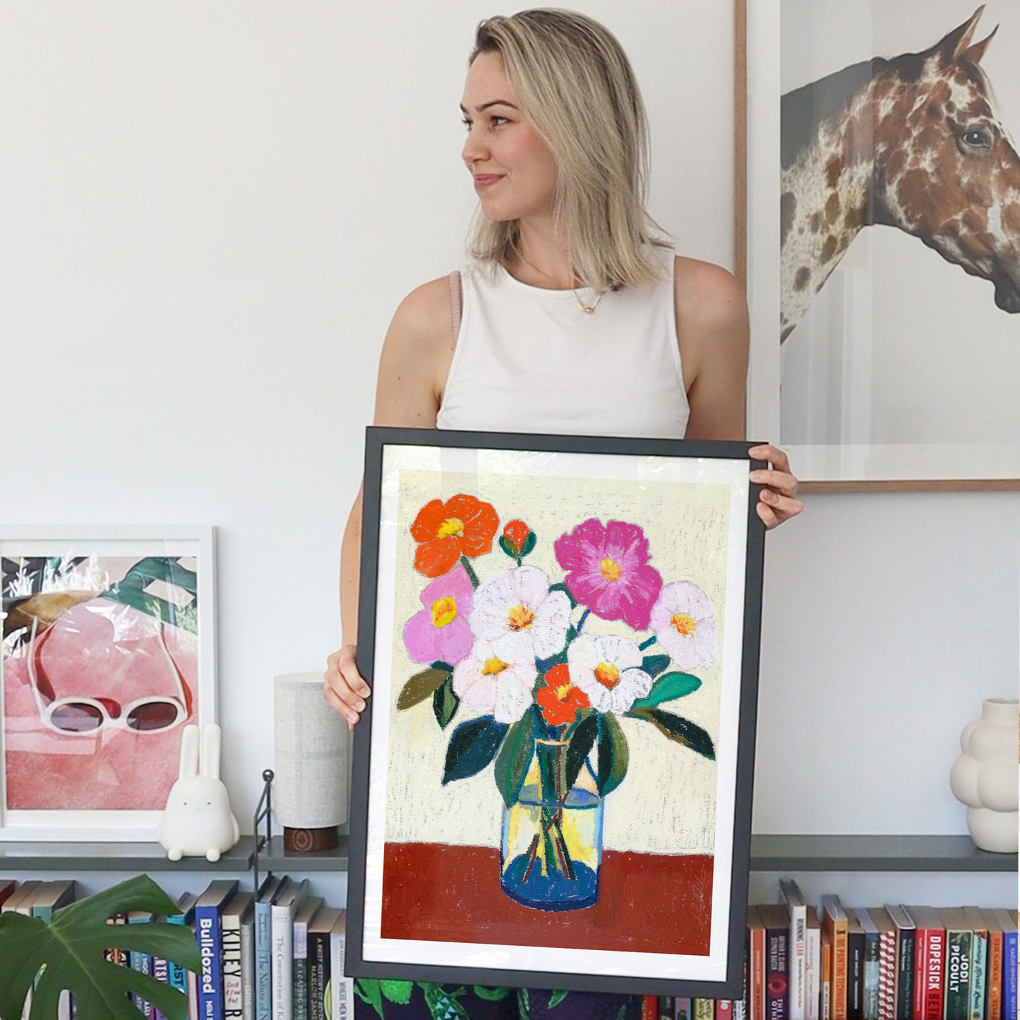 Gathered Garden Bouquet Print