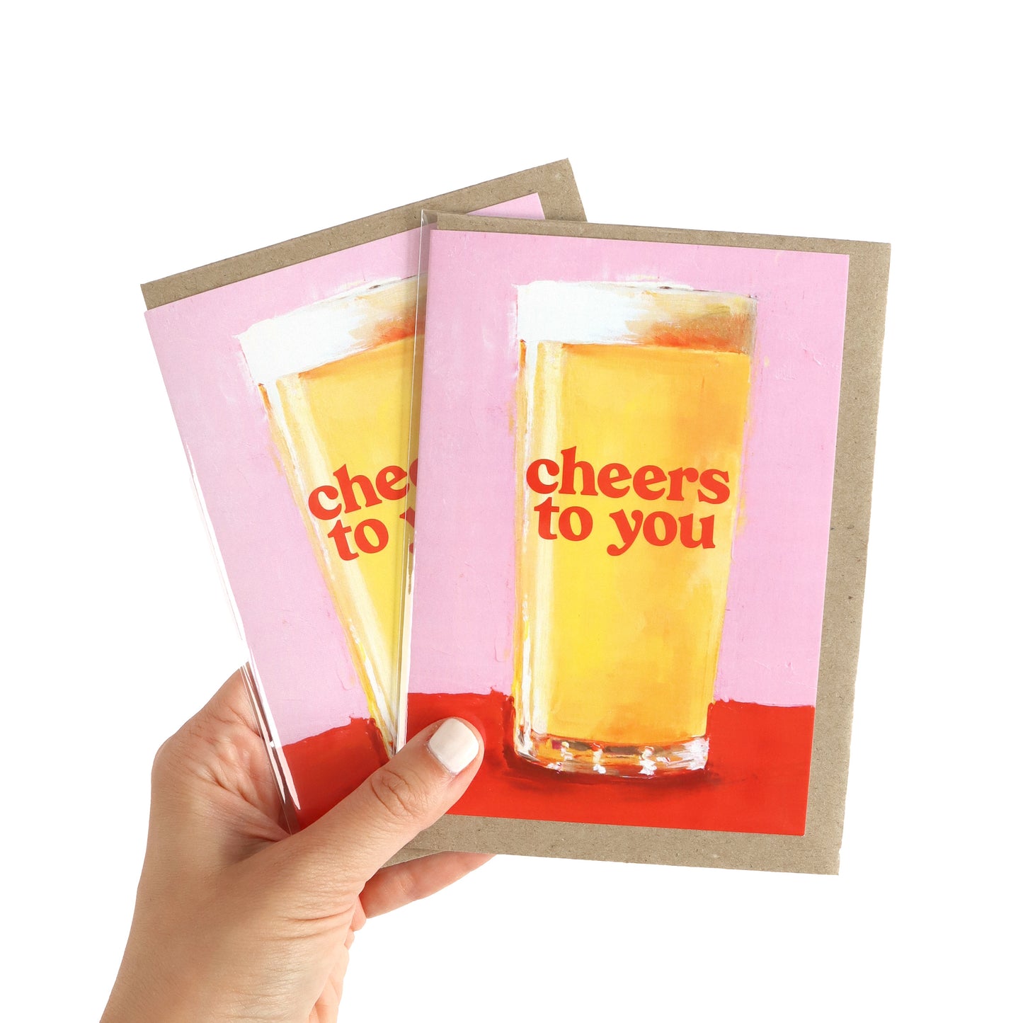 Cheers To You (Aussie Beer) Greeting Card
