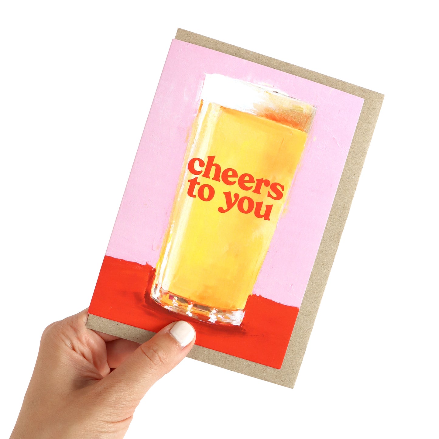 Cheers To You (Aussie Beer) Greeting Card