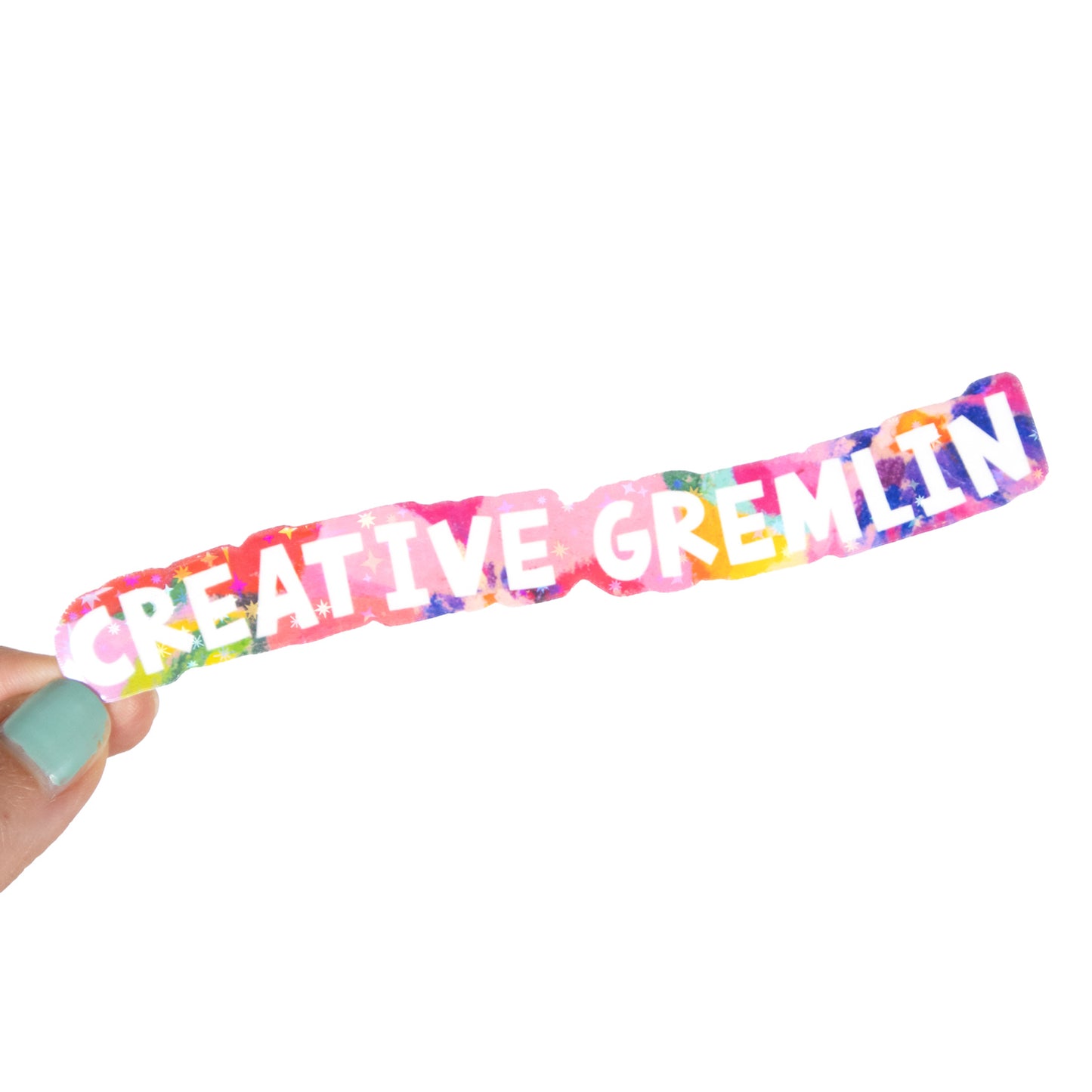 Creative Gremlin - Funny Type Sticker