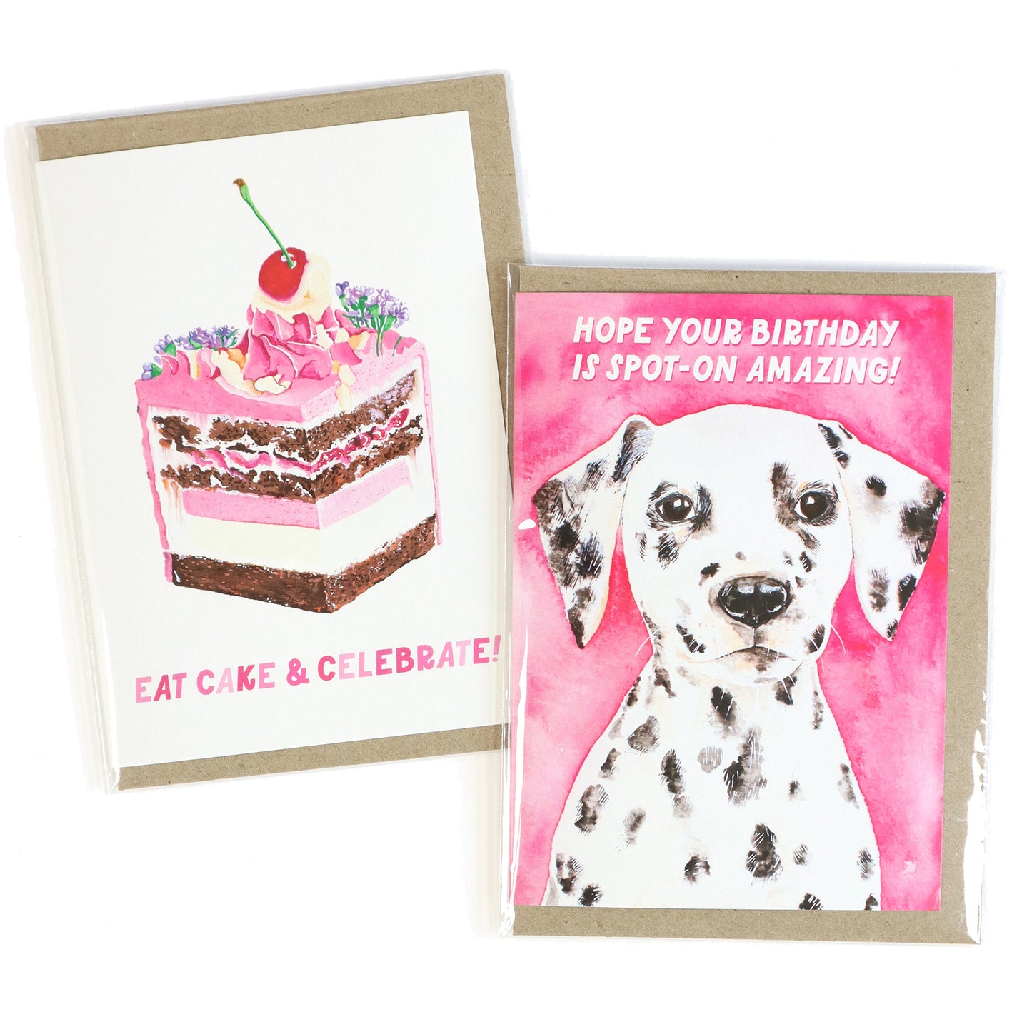 Eat Cake & Celebrate Greeting Card