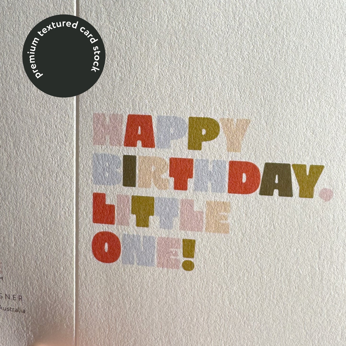 Happy Birthday, Little One Greeting Card