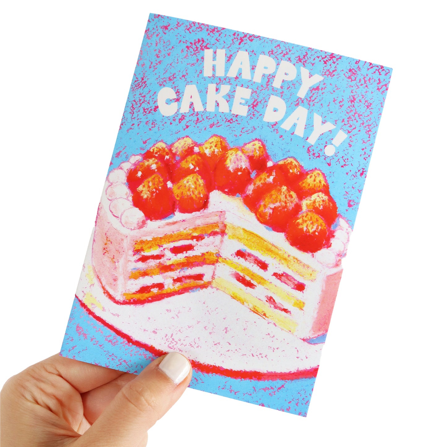 Happy Cake Day - Vibrant Birthday Greeting Card