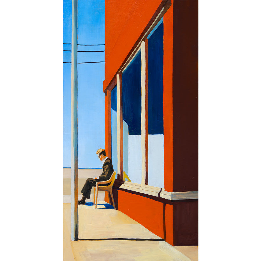 Nowhere Man (Hopper-Inspired)
