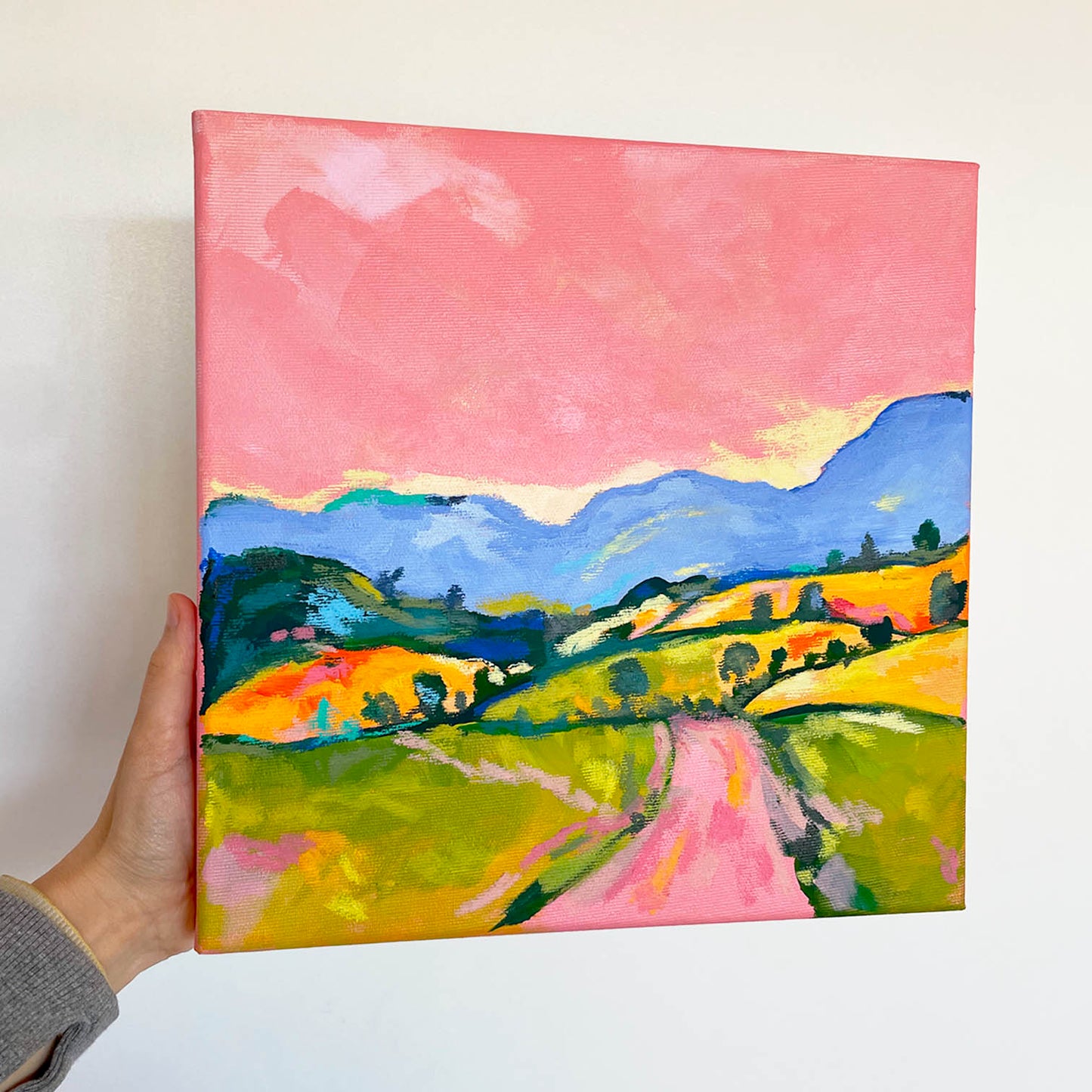 Pastel Landscape V1 Original Painting