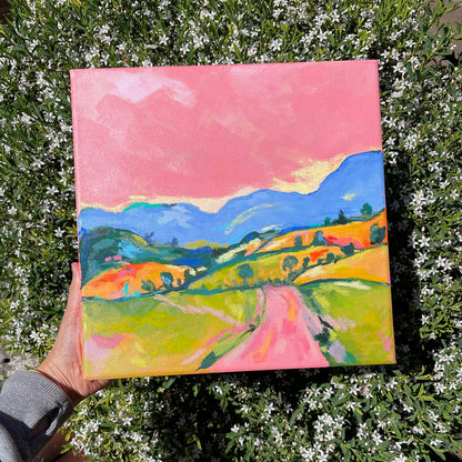 Pastel Landscape V1 Original Painting