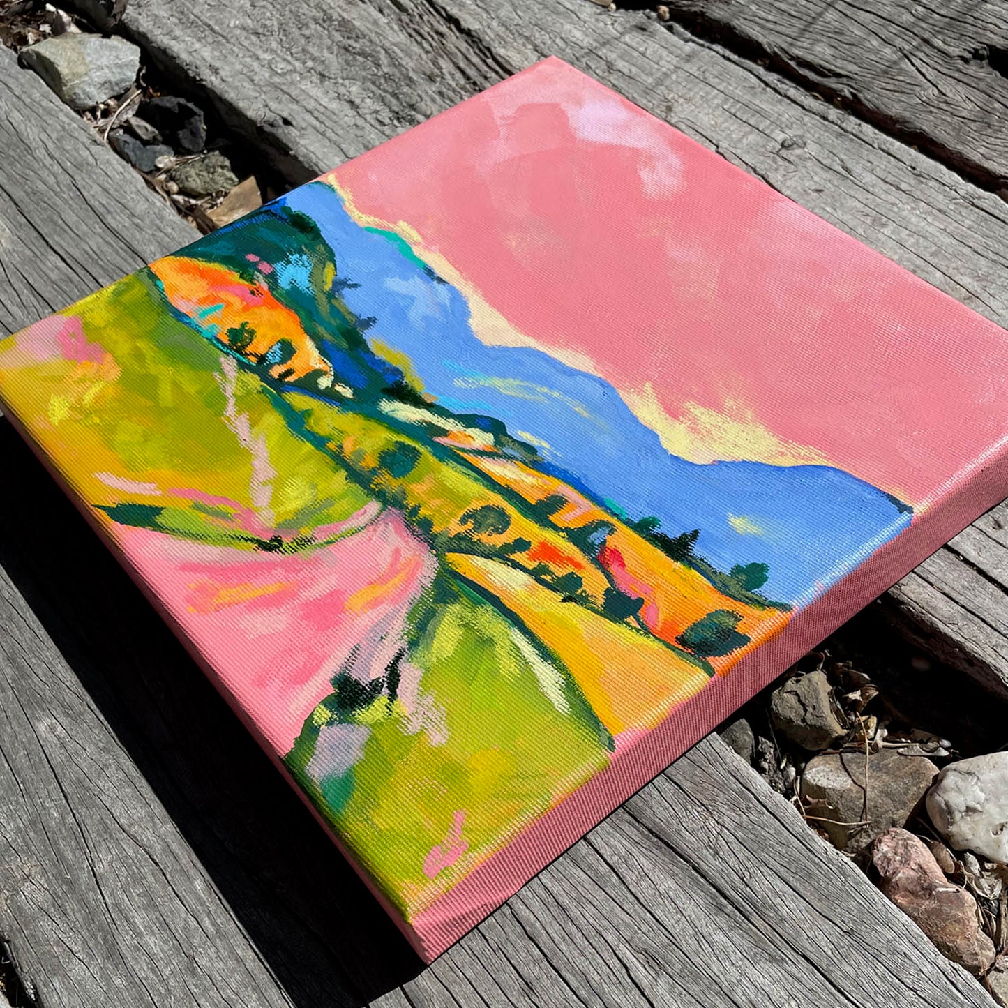 Pastel Landscape V1 Original Painting