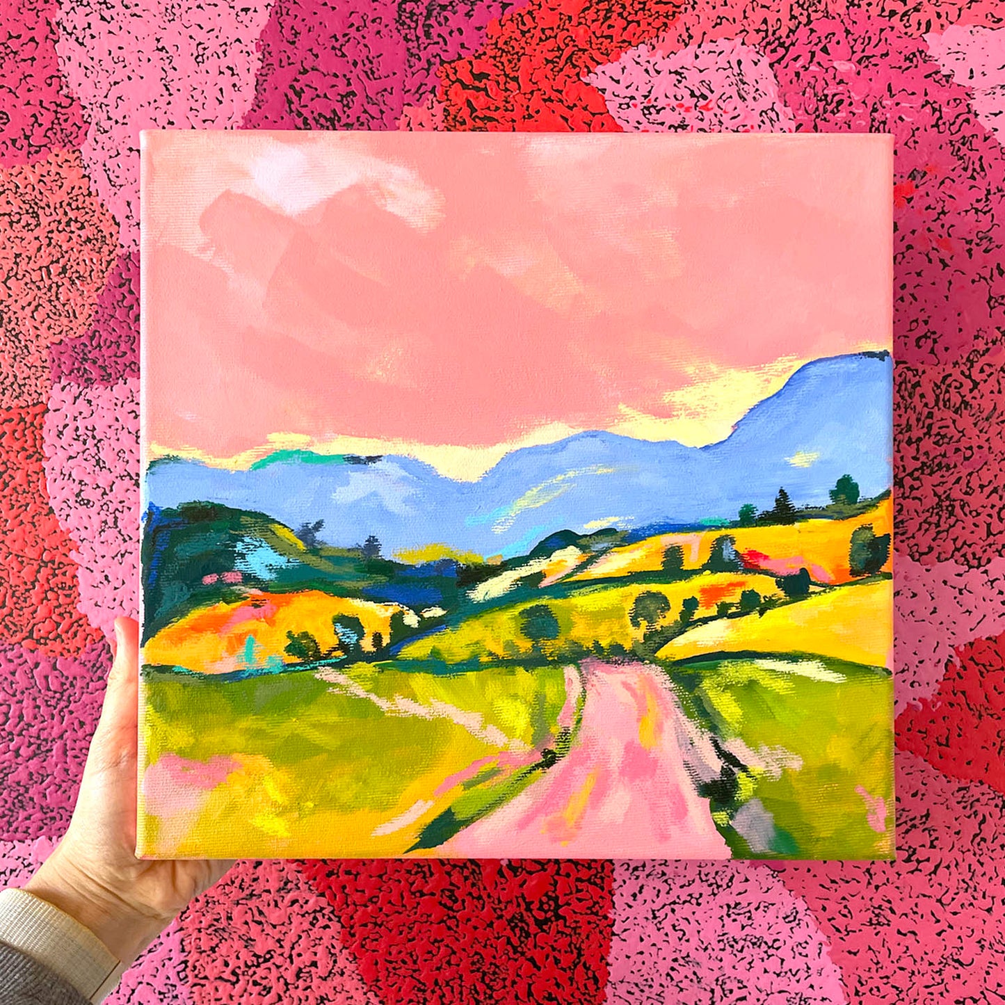 Pastel Landscape V1 Original Painting