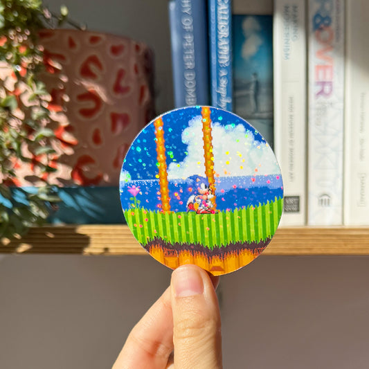 Nostalgic Sonic Sticker