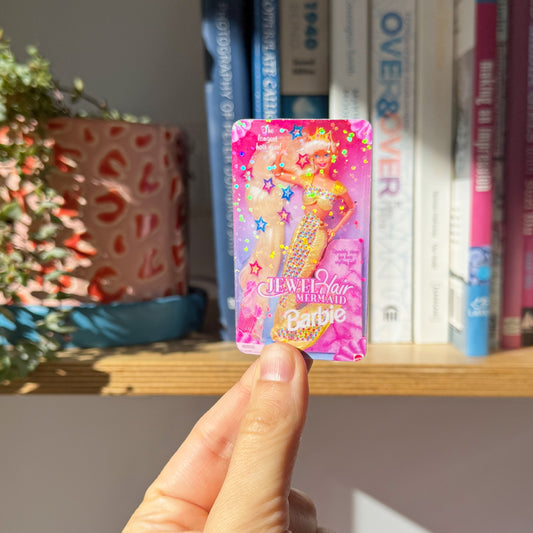 Nostalgic Jewel Hair Mermaid Sticker