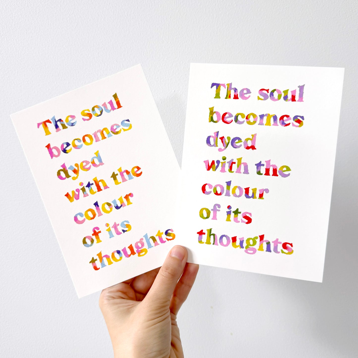 Soul Becomes Dyed Quote (V2)