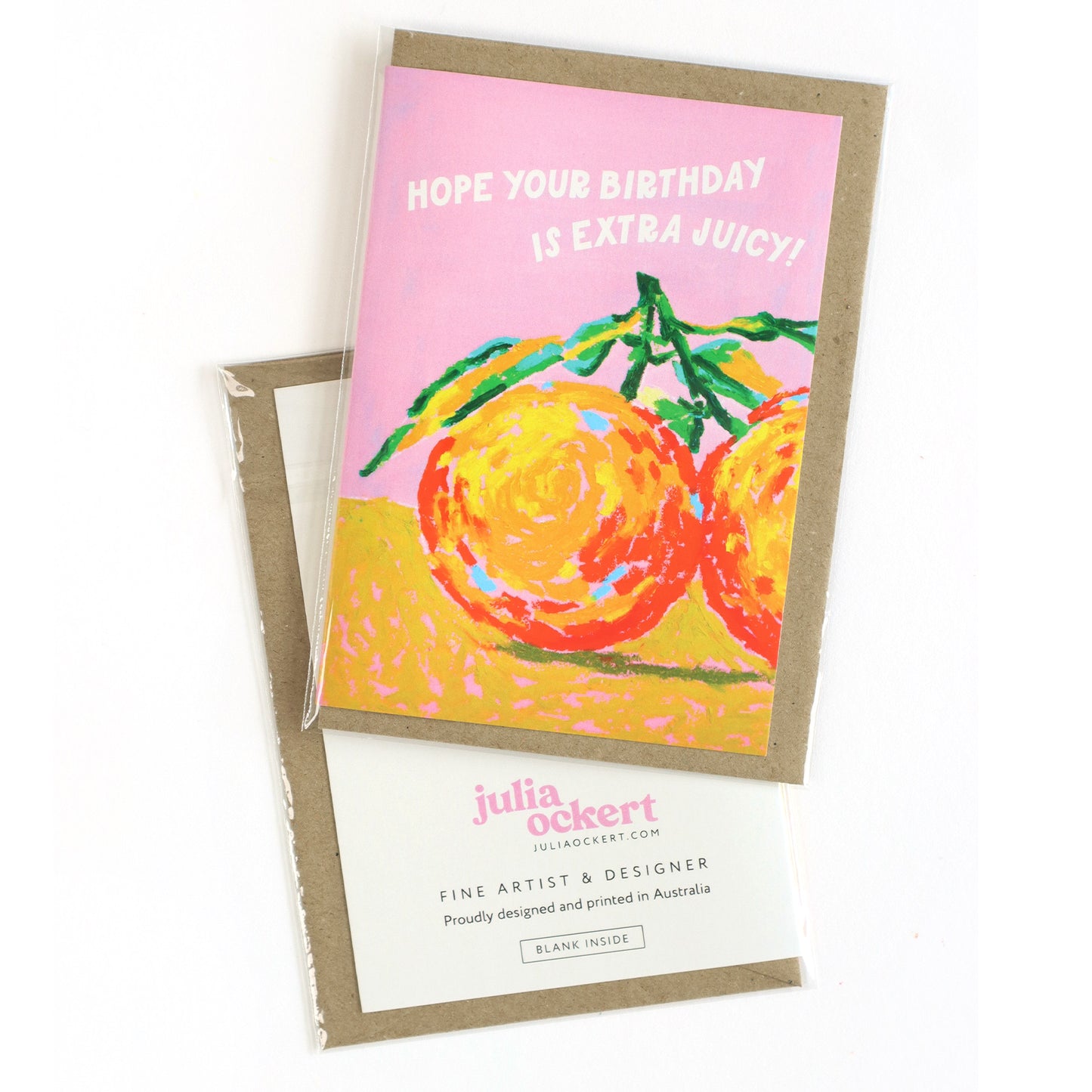 Juicy Fruity Birthday Greeting Card