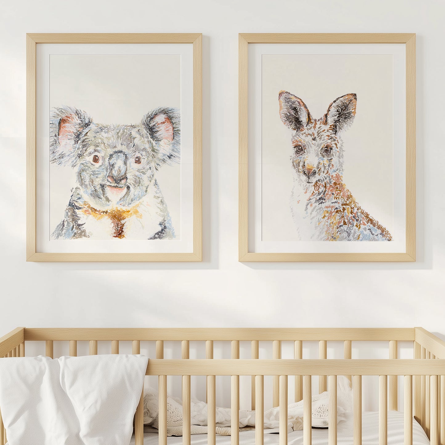 Aussie Animals: Kangaroo Art Print