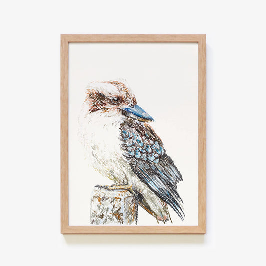 Aussie Animals: Kookaburra Art Print