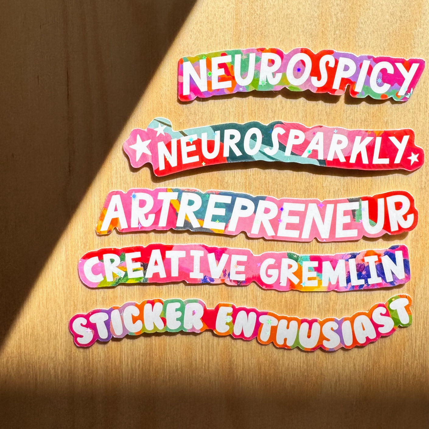 Creative Gremlin - Funny Type Sticker