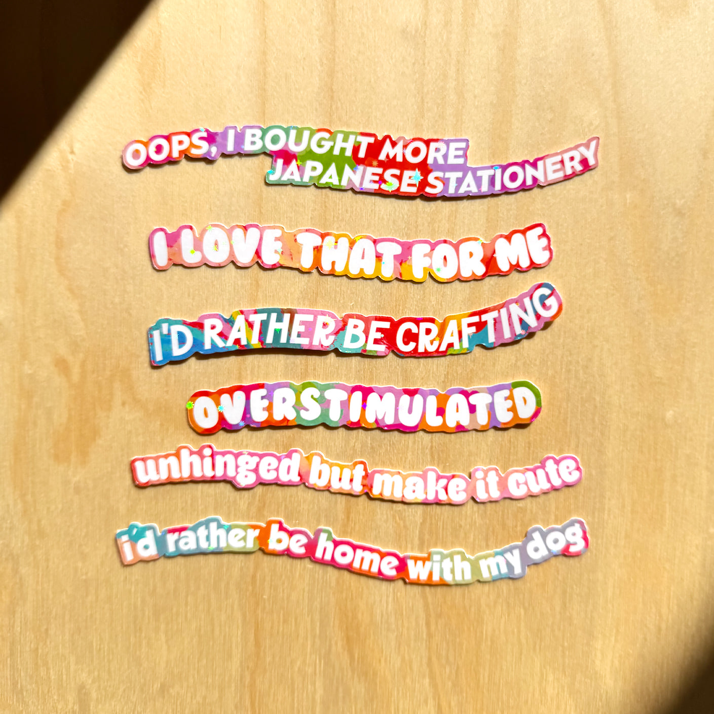I Love That For Me - Funny Type Sticker