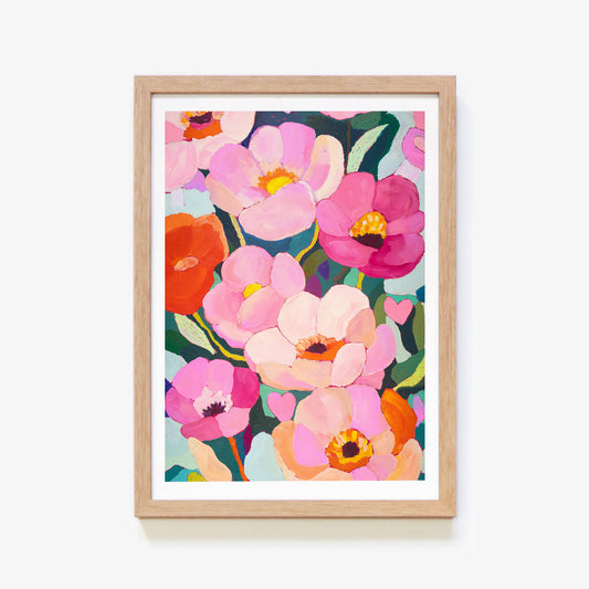Welcome To The Flowerverse Art Print