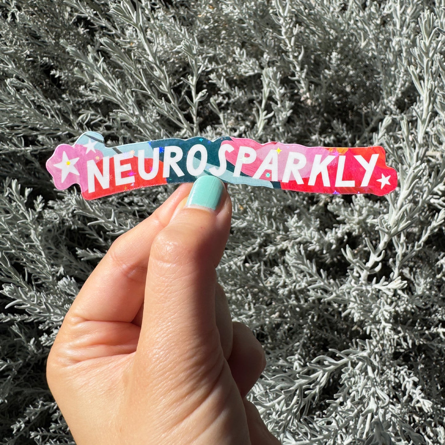 Neurosparkly (3 Designs) Vinyl Sticker