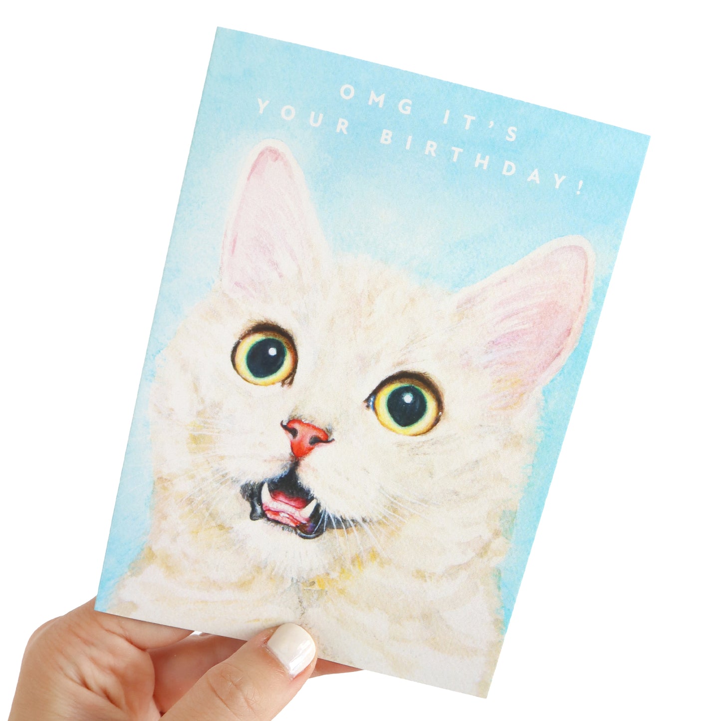 OMG It's Your Birthday! Cat-Lover Greeting Card