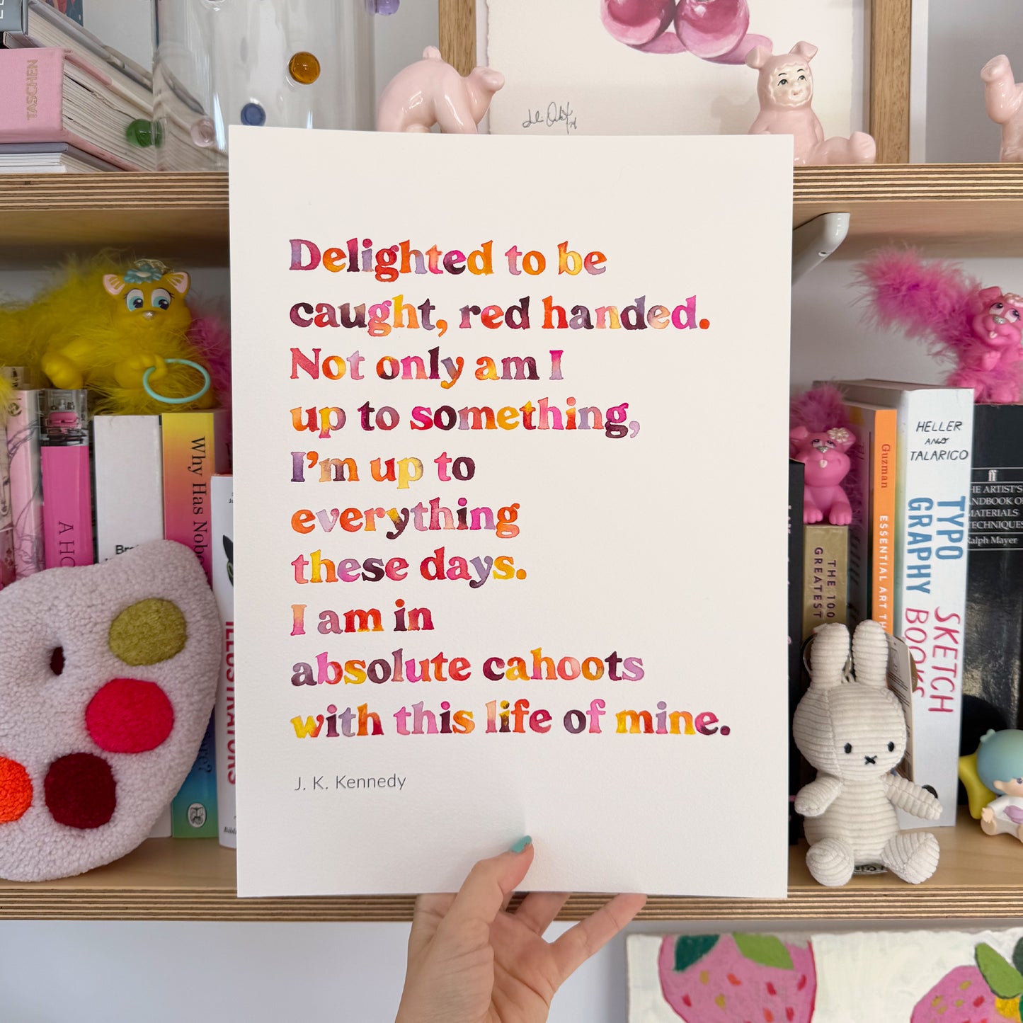 In Absolute Cahoots Poem - Original Watercolour Painting