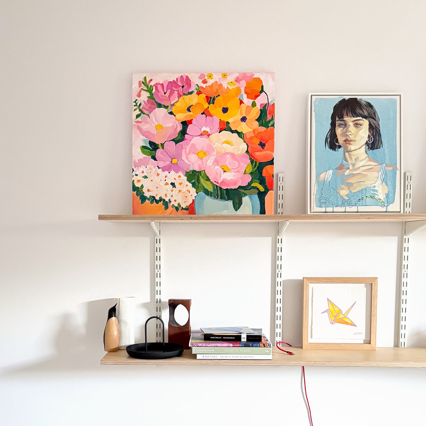 Market Day Flowers Original Artwork