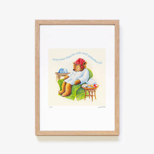 LTD EDT Soft and Unbothered Bear Print