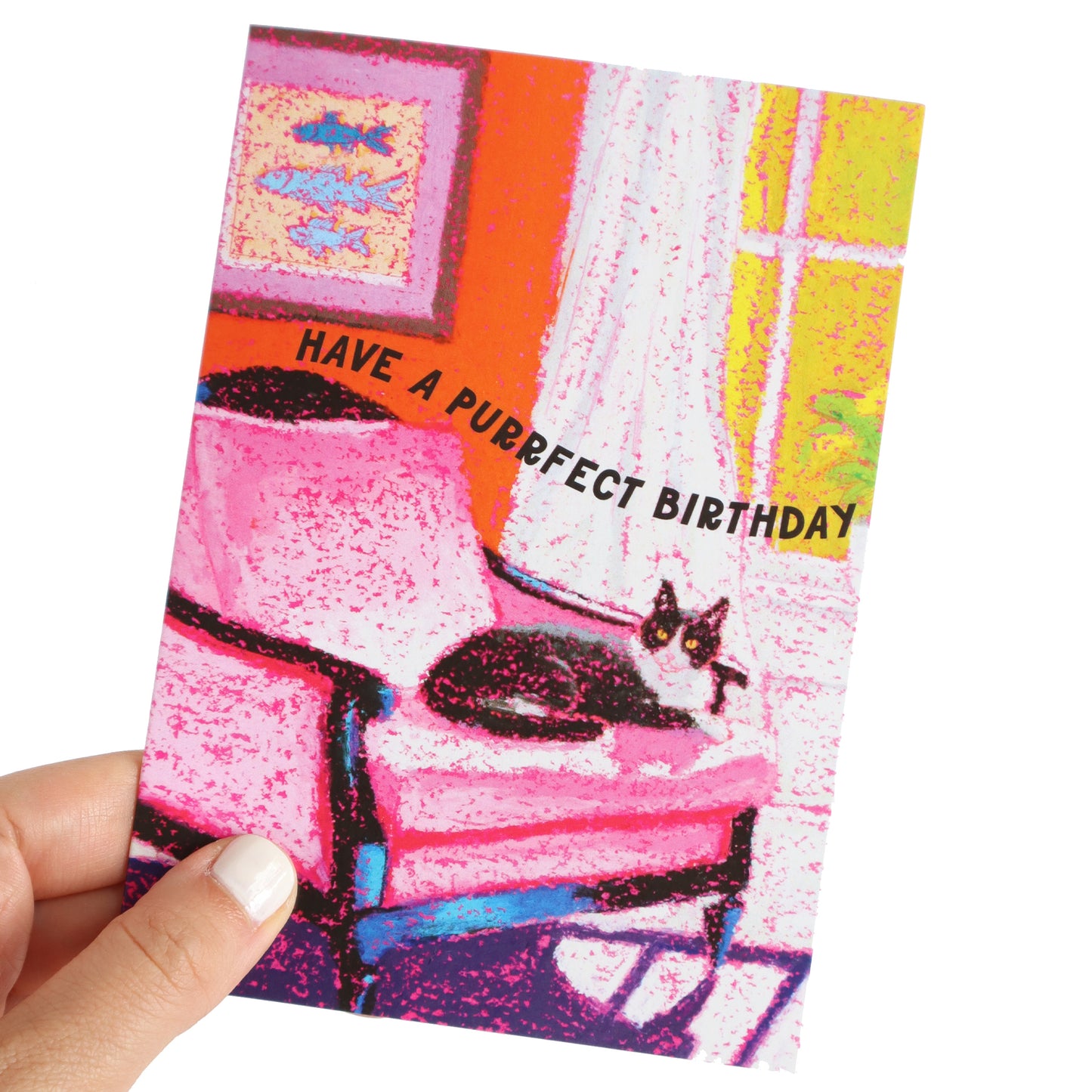 Purrfect Birthday Greeting Card