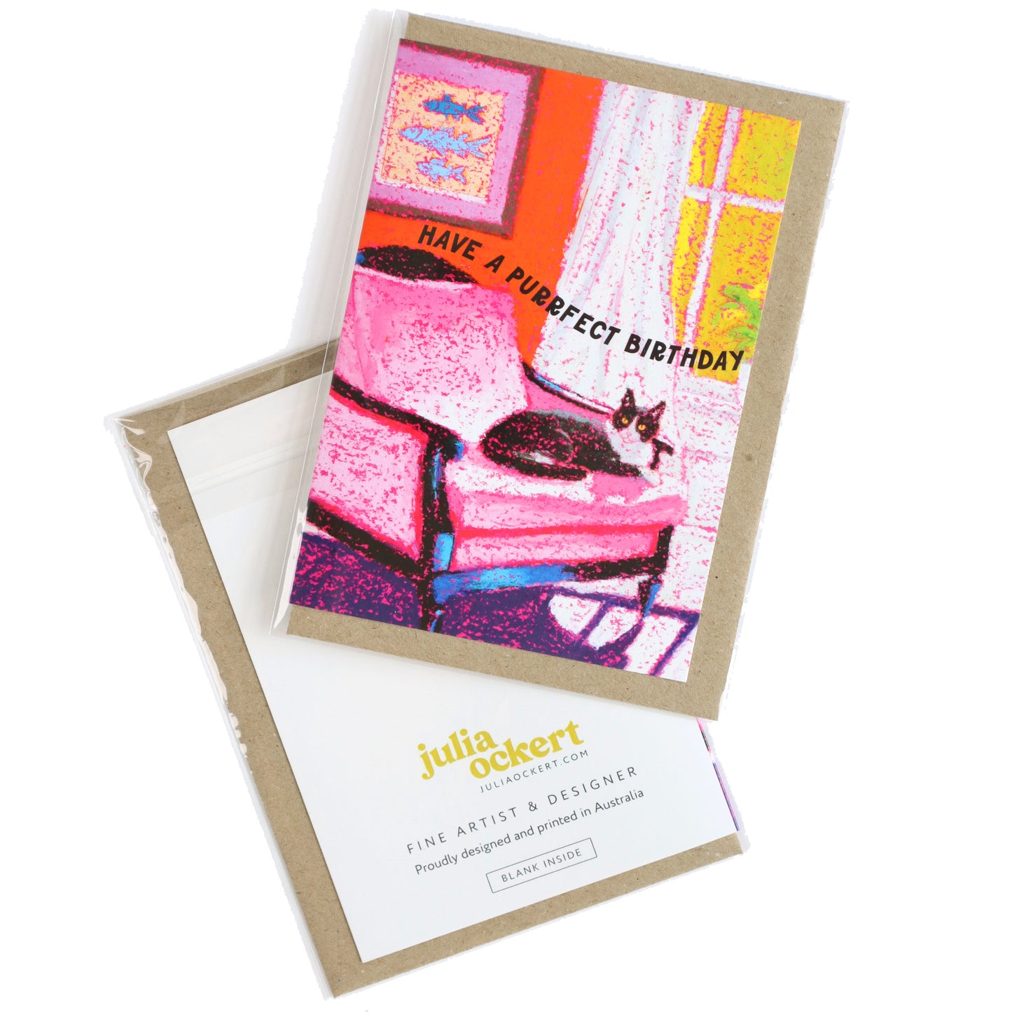 Purrfect Birthday Greeting Card