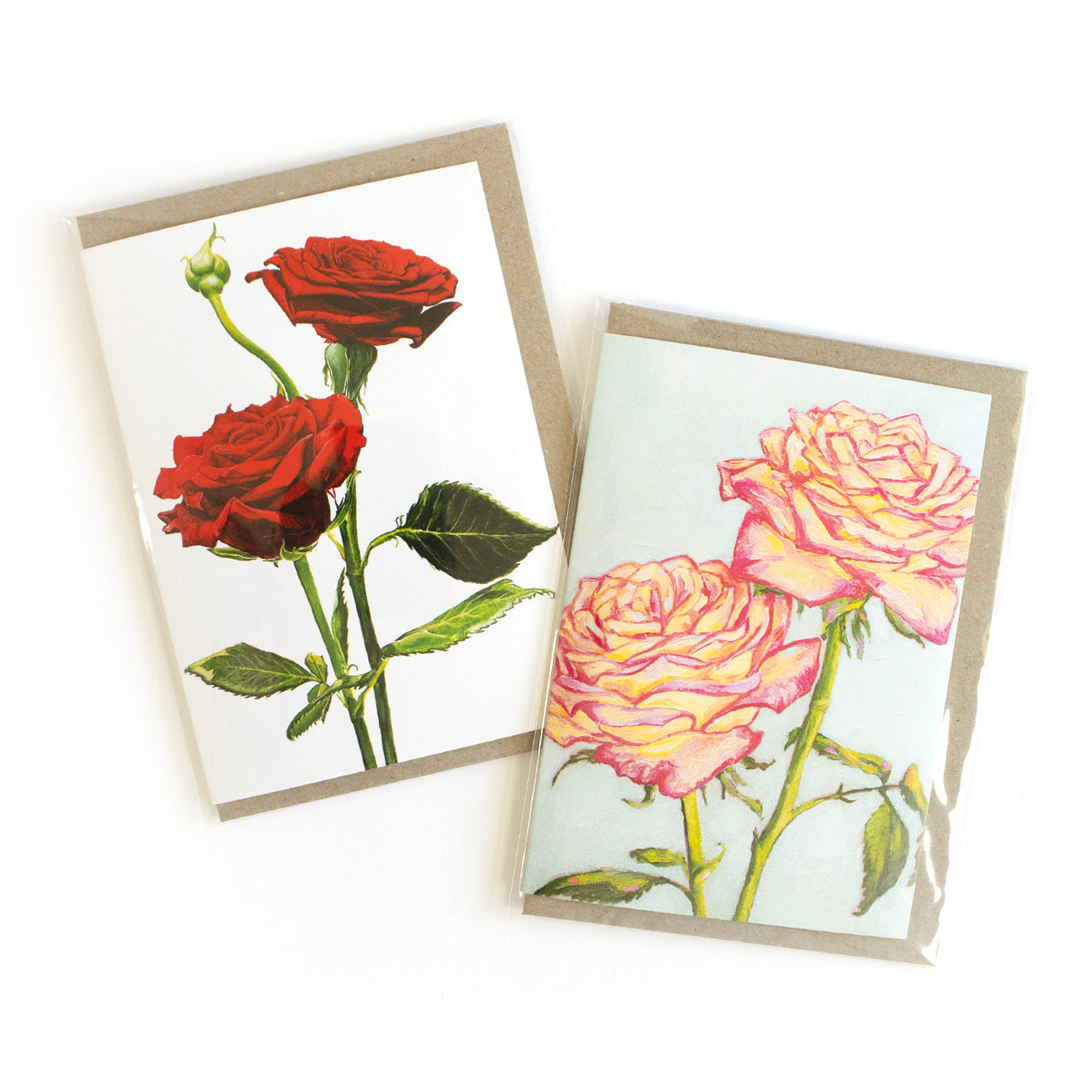 Yellow Roses Greeting Card
