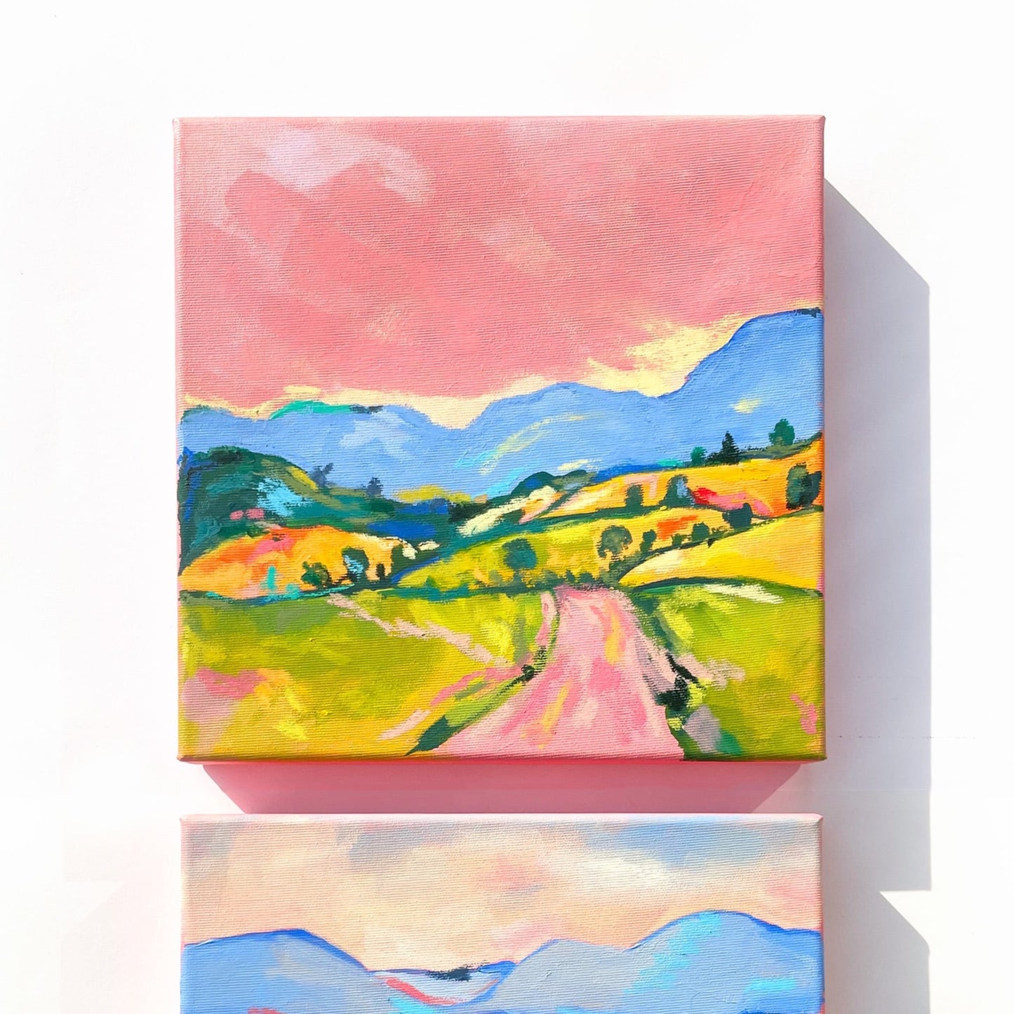Pastel Landscape V1 Original Painting