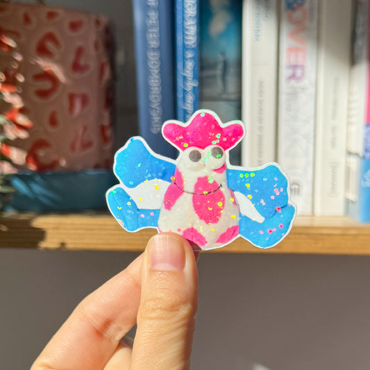 Nostalgic Smelly Belly Sticker