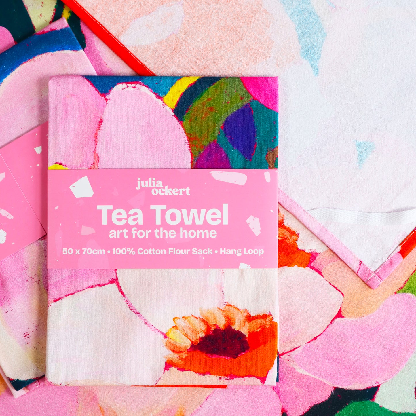 Flowerverse Tea Towel