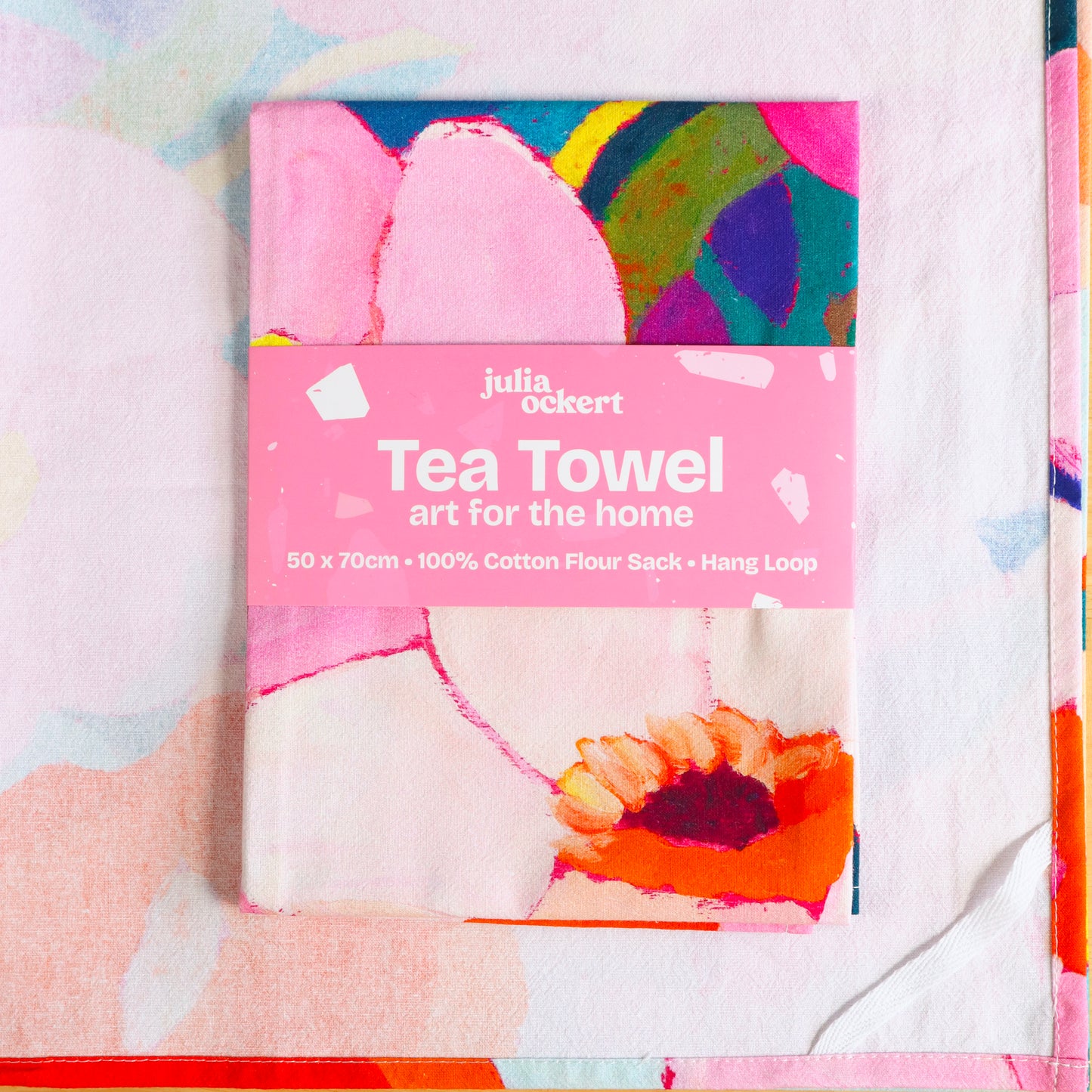 Flowerverse Tea Towel
