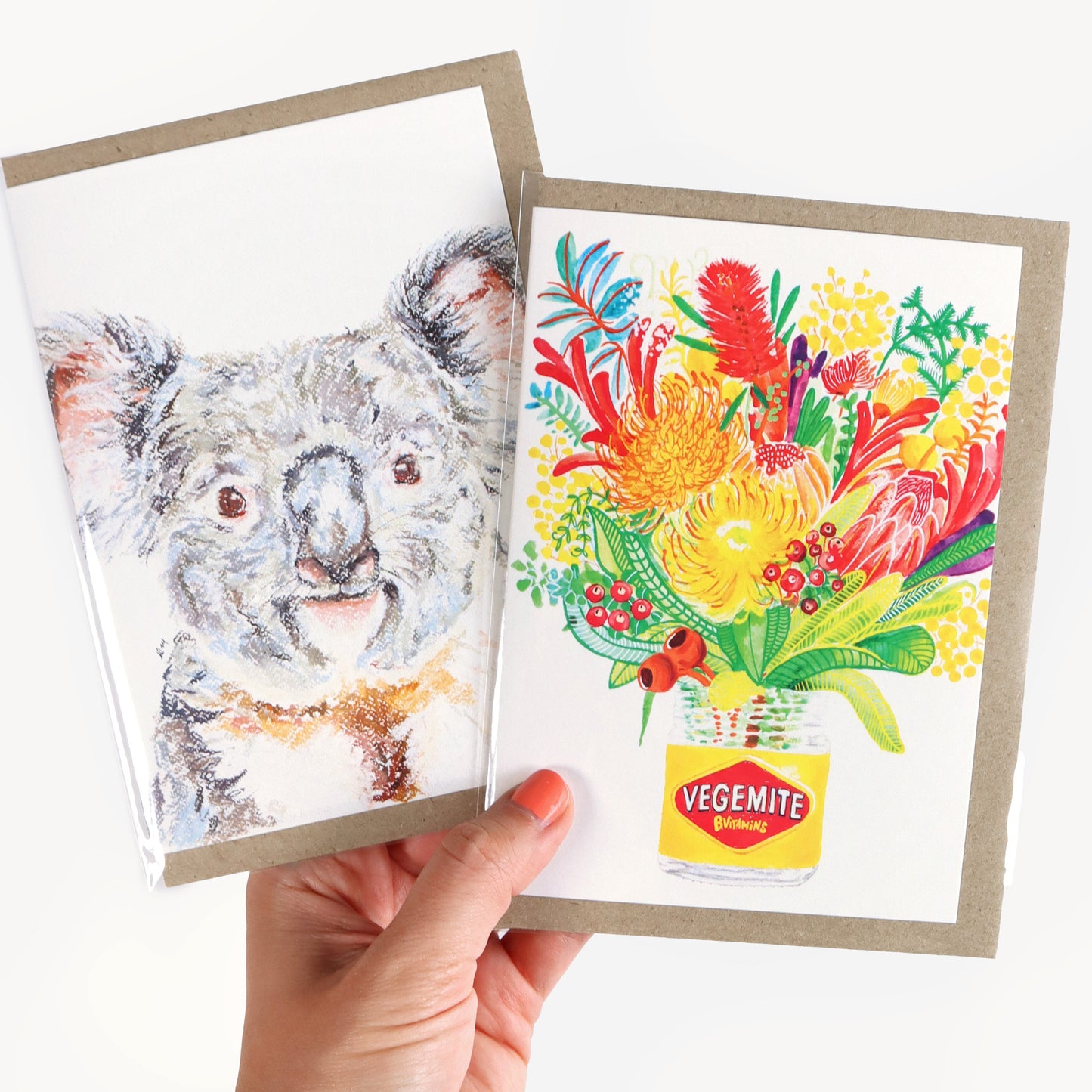 Vegemite Bouquet Greeting Card