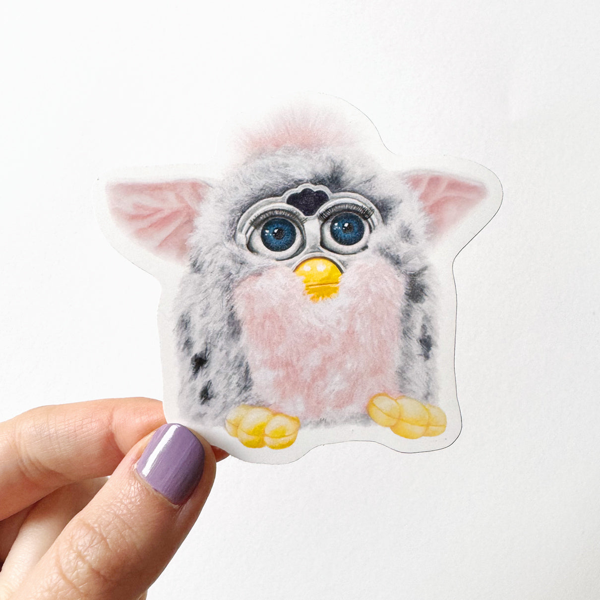 90s Furby Vinyl Sticker