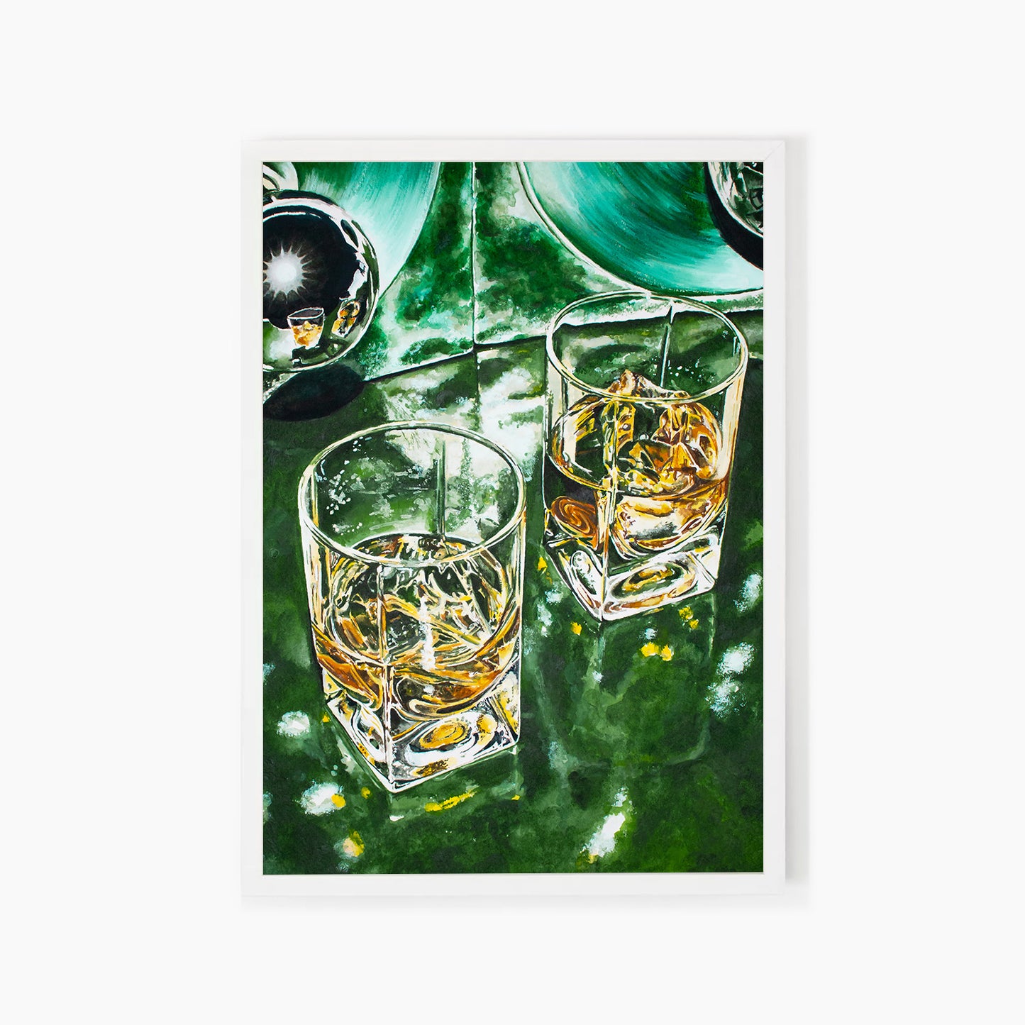 Green Scotch Scene