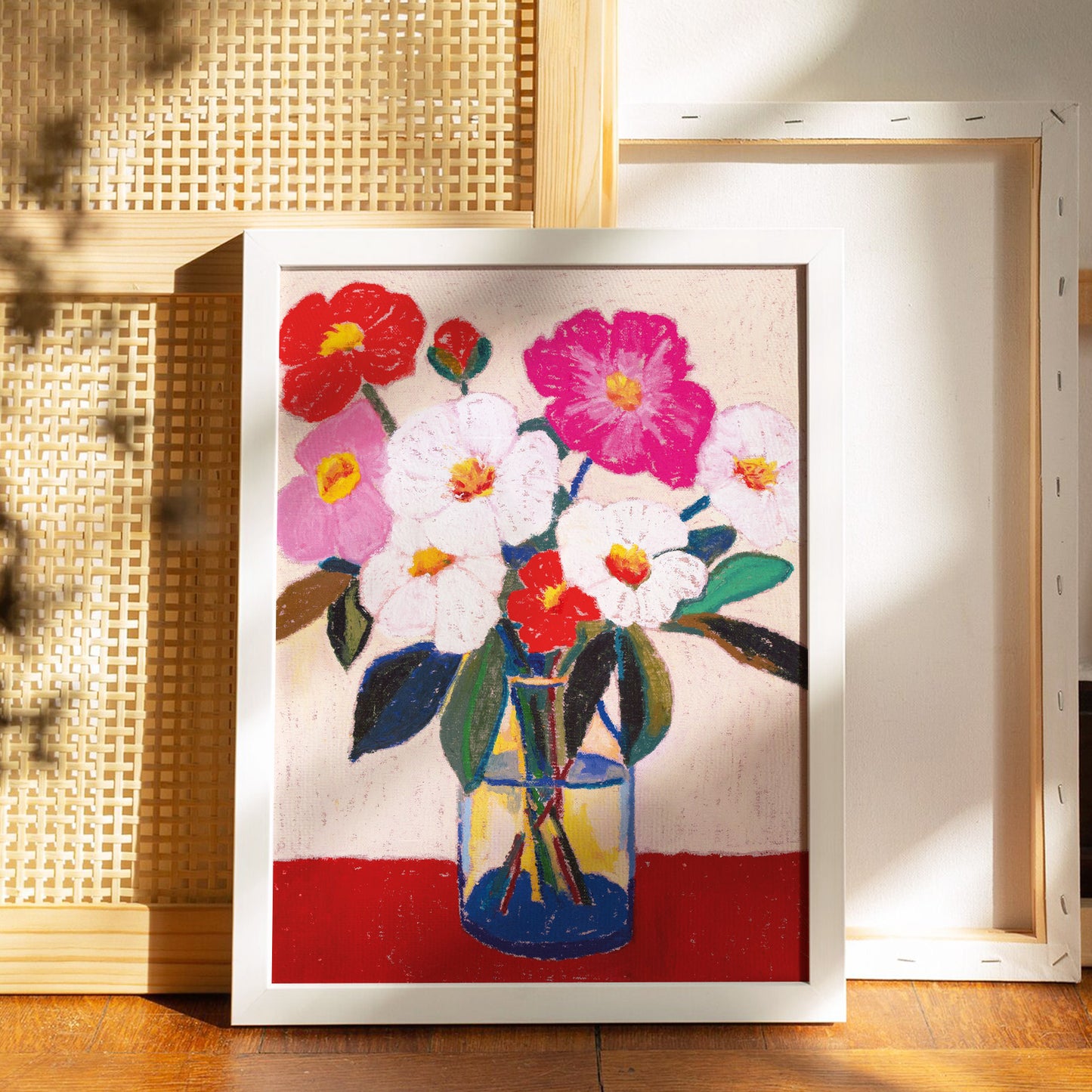 Gathered Garden Bouquet Print
