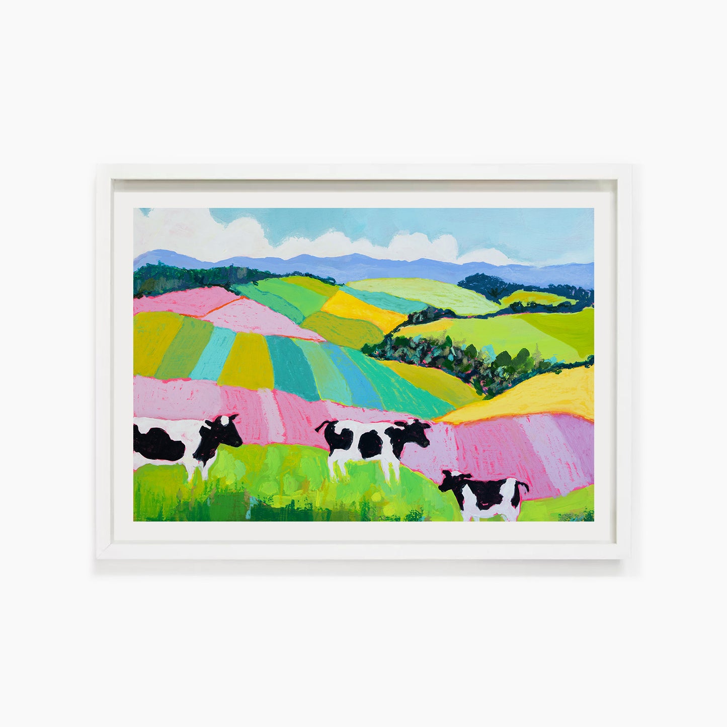 Hinterland Cows Landscape Print