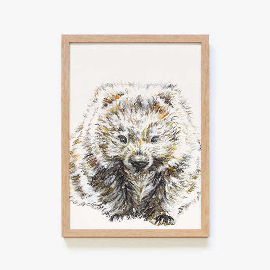 Aussie Animals: Wombat Art Print