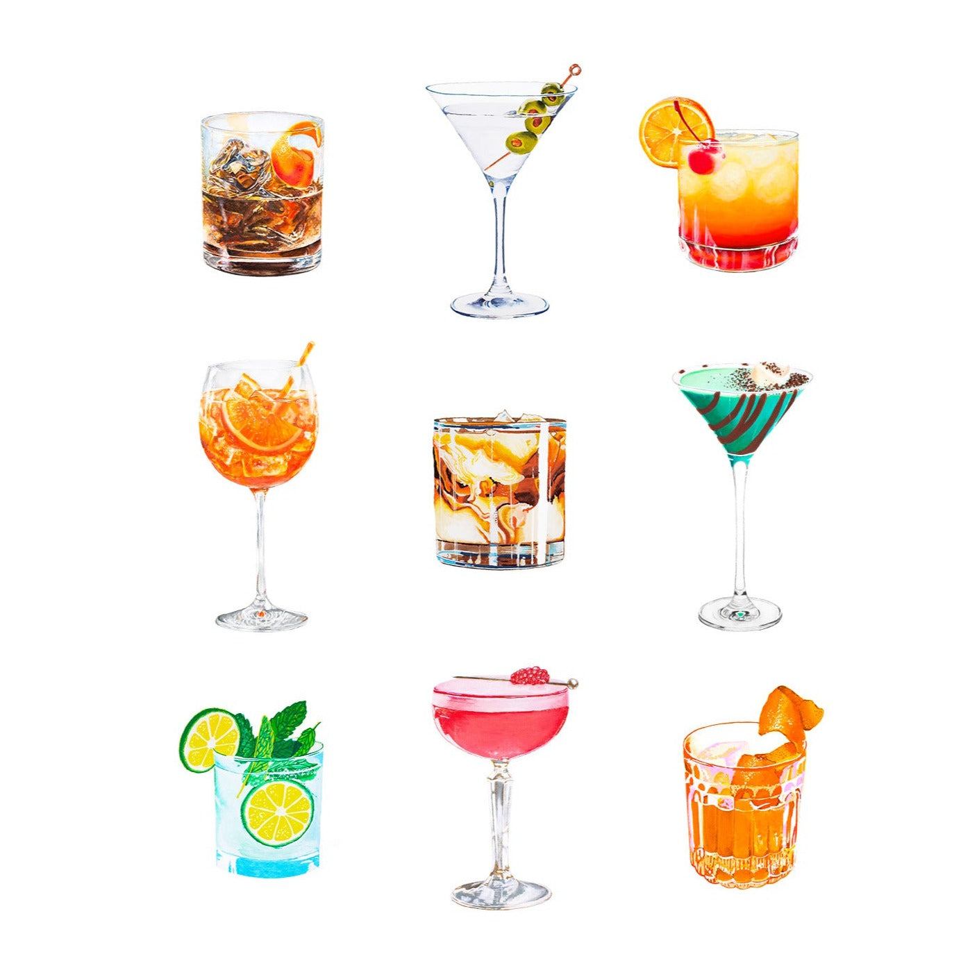 Cocktail Drinks Collection